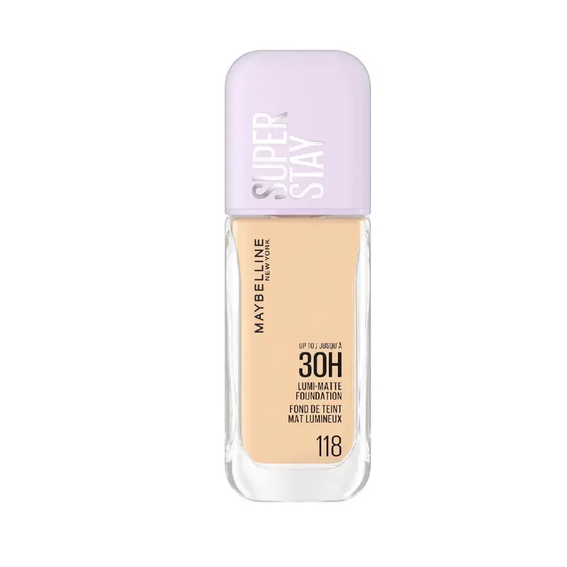 Maybelline Superstay Lumi-Matte Foundation 118