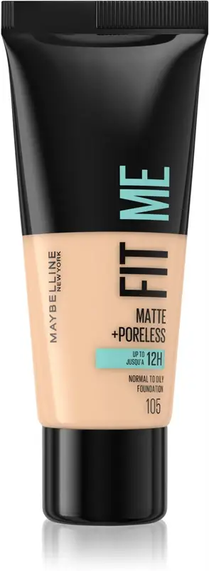 Maybelline Unifying Makeup With Fit Me! (Matte & Poreless Make-Up) 30 Ml - Tonalità 105 Avorio Naturale