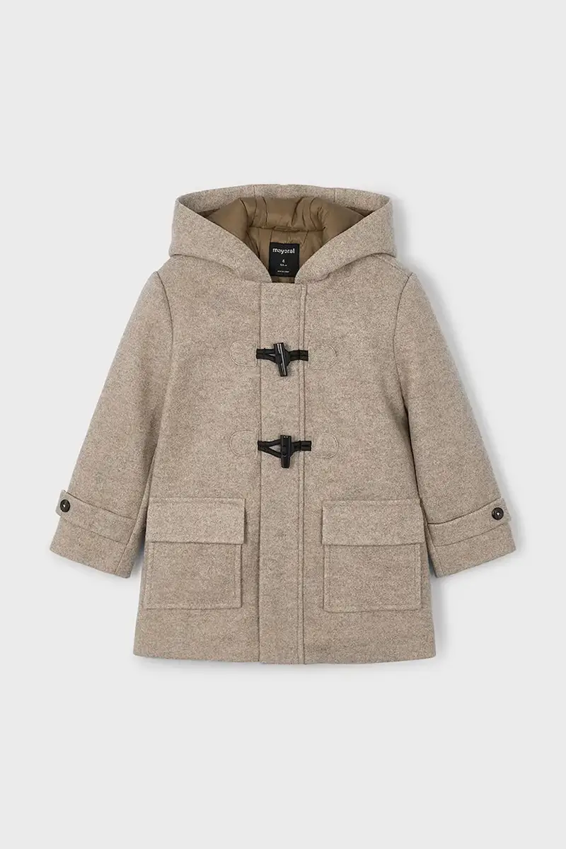 cappotto bambino/a colore beige 4423 miniatura 2