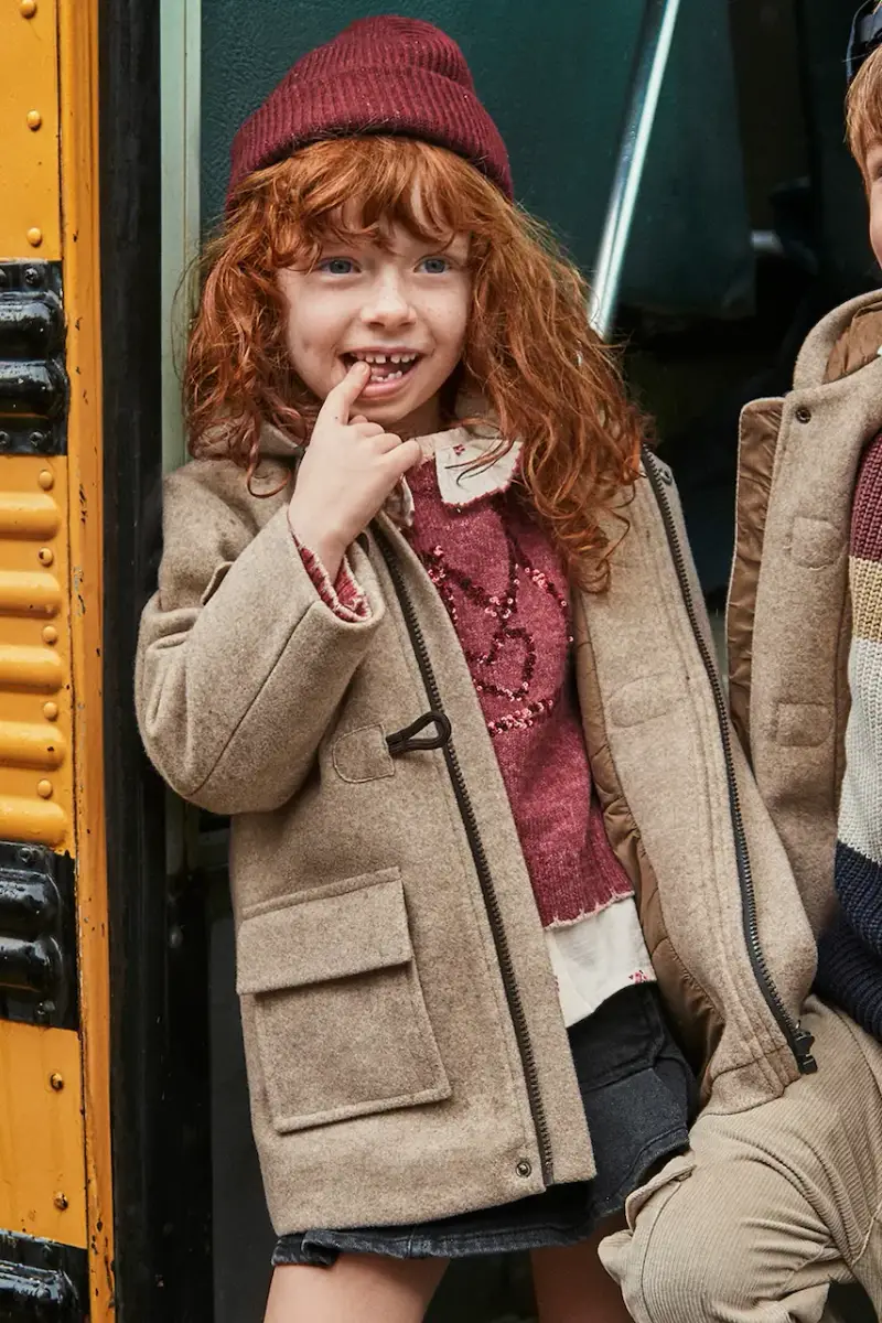 cappotto bambino/a colore beige 4423