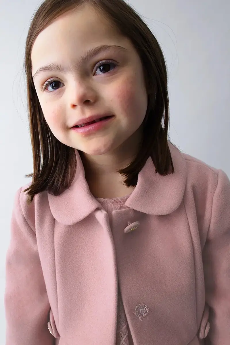 cappotto bambino/a colore rosa 4440 miniatura 5