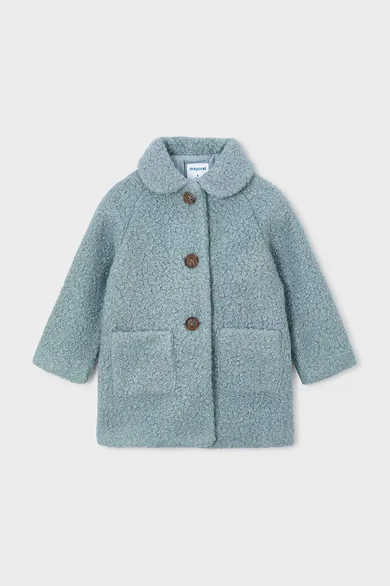 cappotto bambino/a colore verde 4439 Turchese