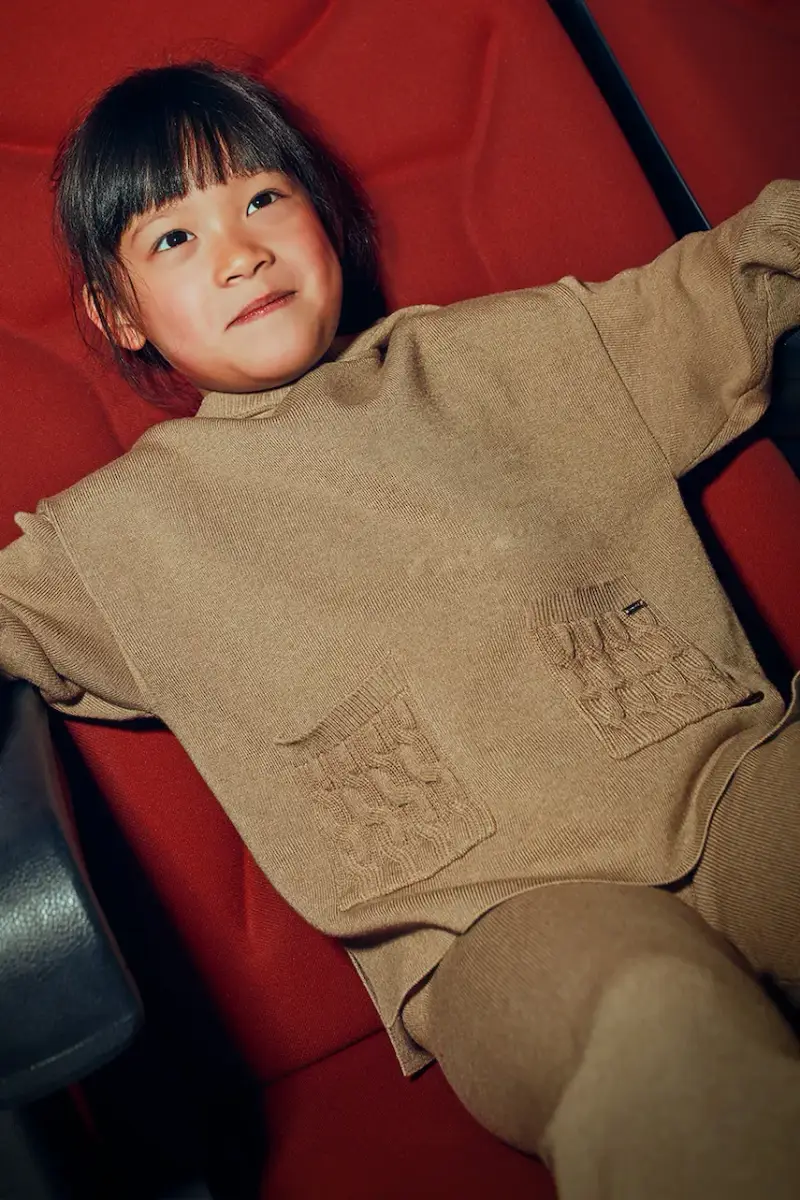 completo bambino/a colore marrone 4580 miniatura 5