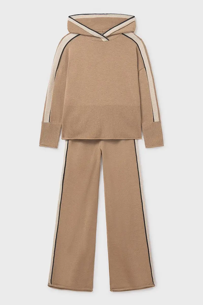 completo bambino/a colore marrone 7585 miniatura 2
