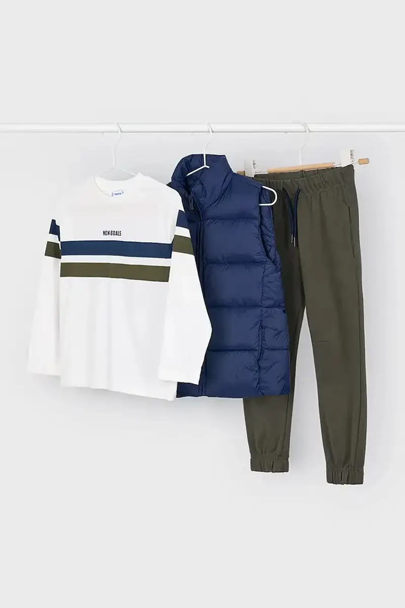 completo bambino/a colore verde 4607 miniatura 2