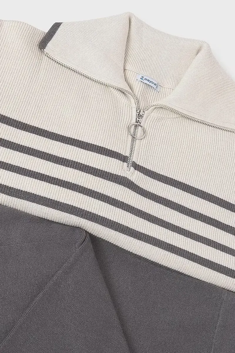 Mayoral completo bambino grigio con manica lunga miniatura 3