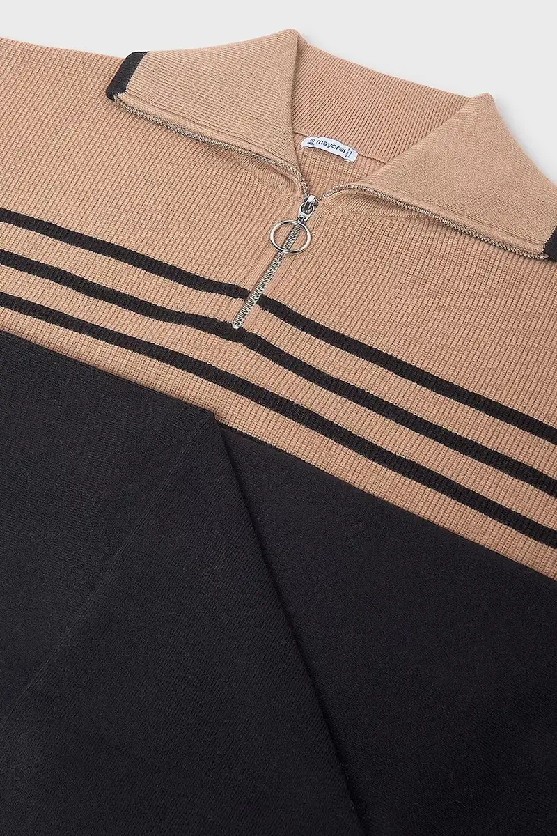 Mayoral completo bambino marrone e blu miniatura 3