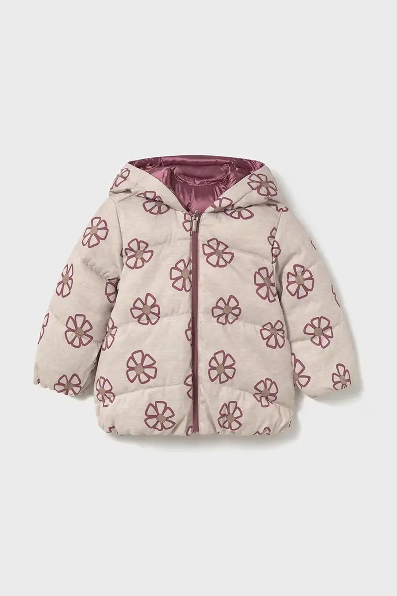 giacca a doppia faccia per neonati colore rosa 2437