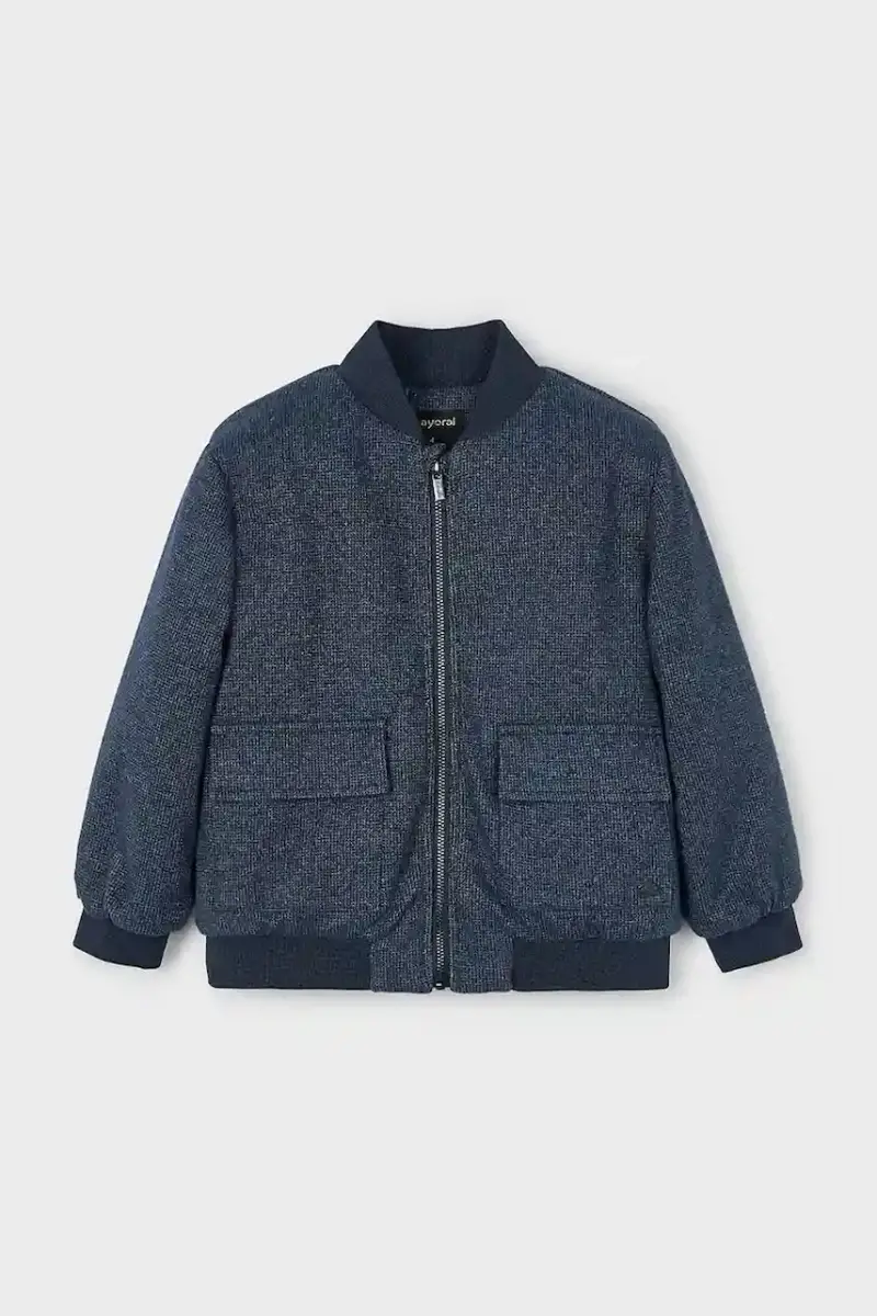 giacca bomber bambini colore blu navy 4415