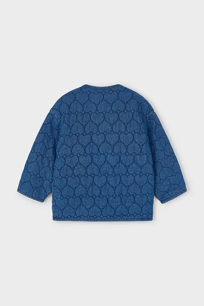 giacca jeans bambino/a colore blu 4442 miniatura 3