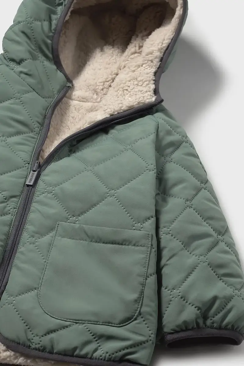 Mayoral Giacca Neonato Verde miniatura 5