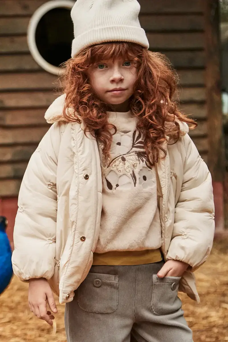 giacca per bambini Beige