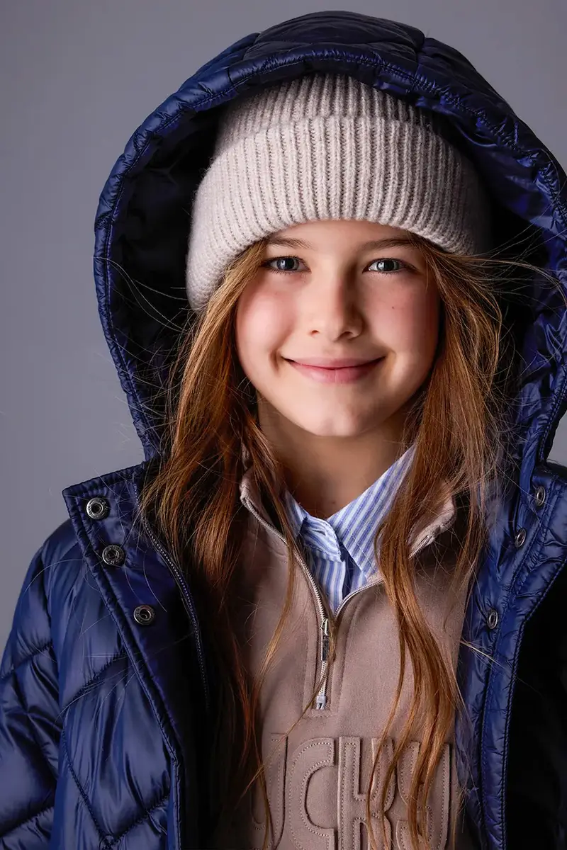 giacca per bambini Blu navy miniatura 5