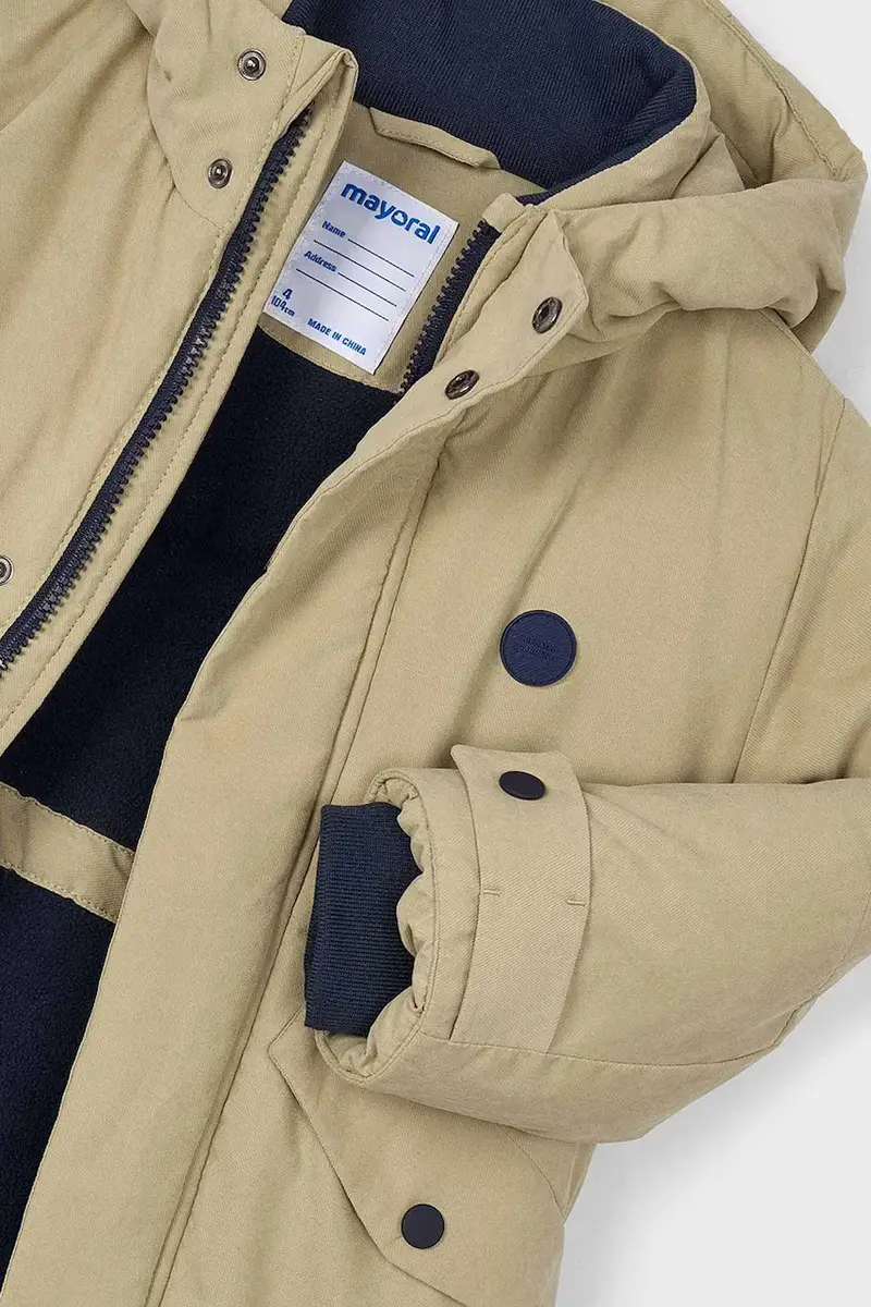 giacca per bambini colore beige 4419 miniatura 4