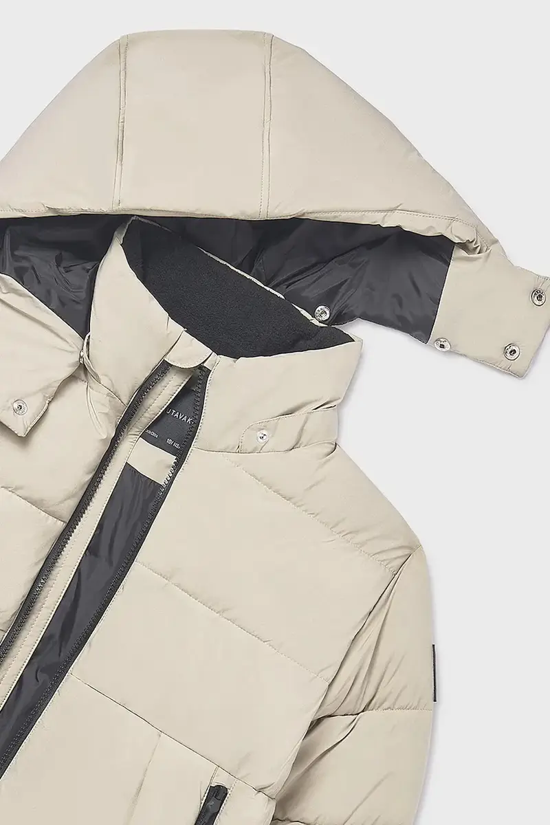 giacca per bambini colore beige 7416 miniatura 3