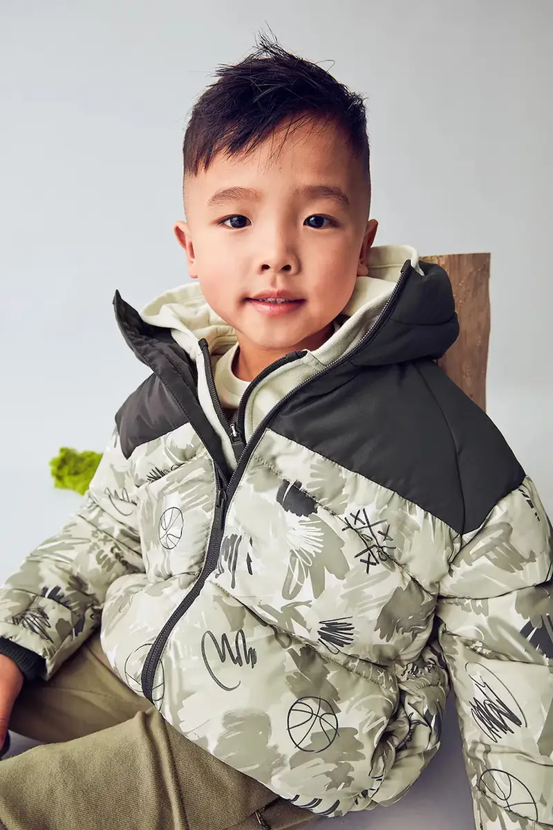 giacca per bambini colore grigio 4417