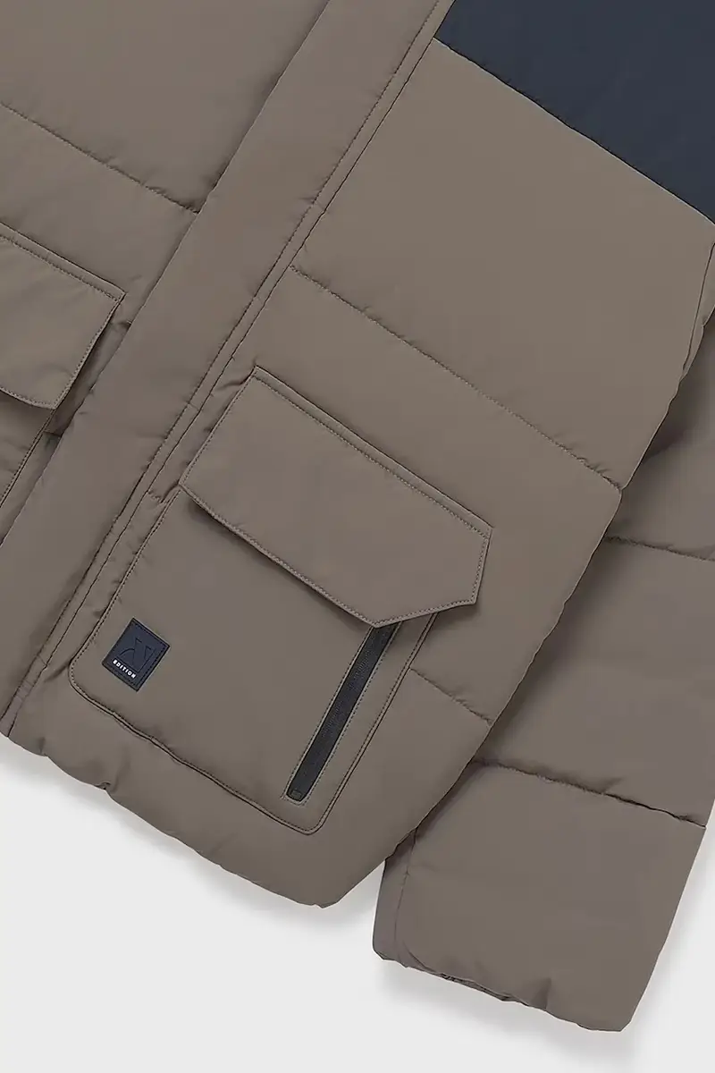 giacca per bambini colore marrone 7414 miniatura 4