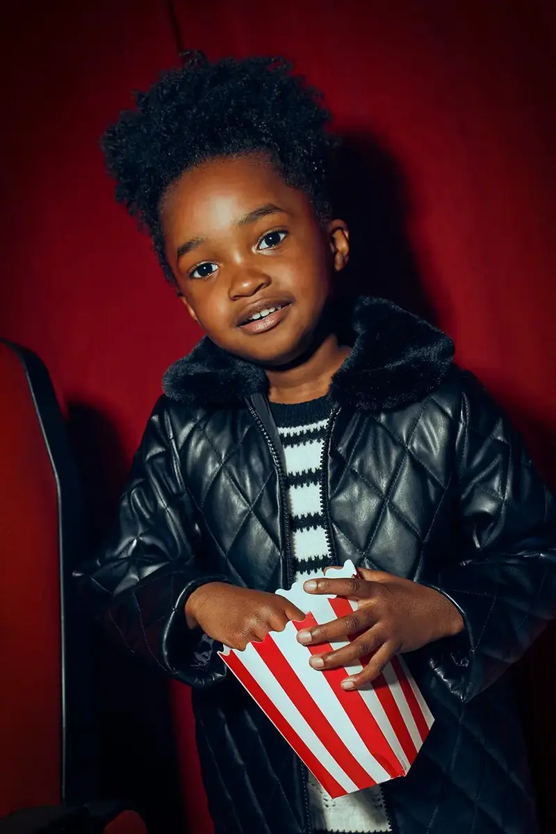 giacca per bambini colore nero 4445 miniatura 5