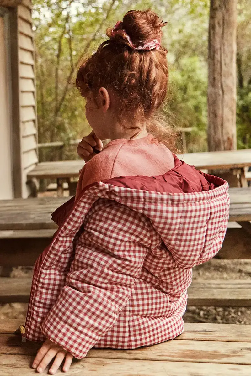 giacca per bambini colore rosso 4444