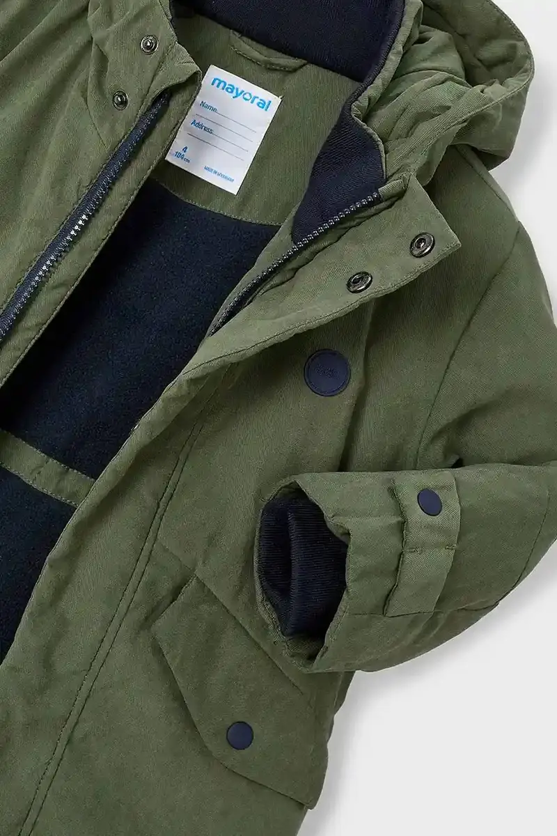 giacca per bambini colore verde 4419 miniatura 3