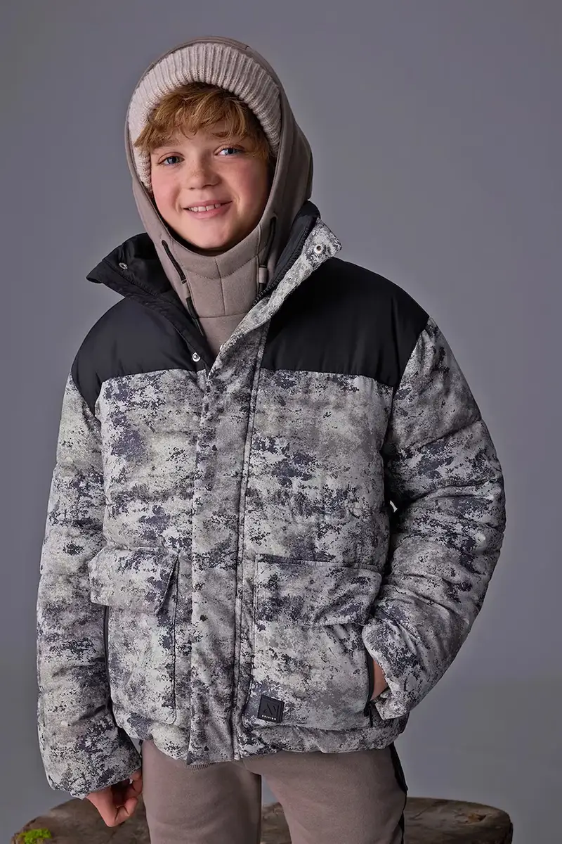 giacca per bambini colore verde 7414