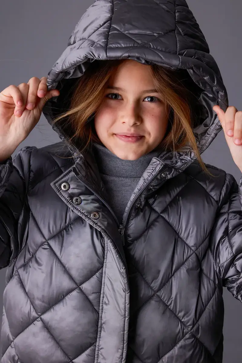 giacca per bambini Grigio miniatura 5