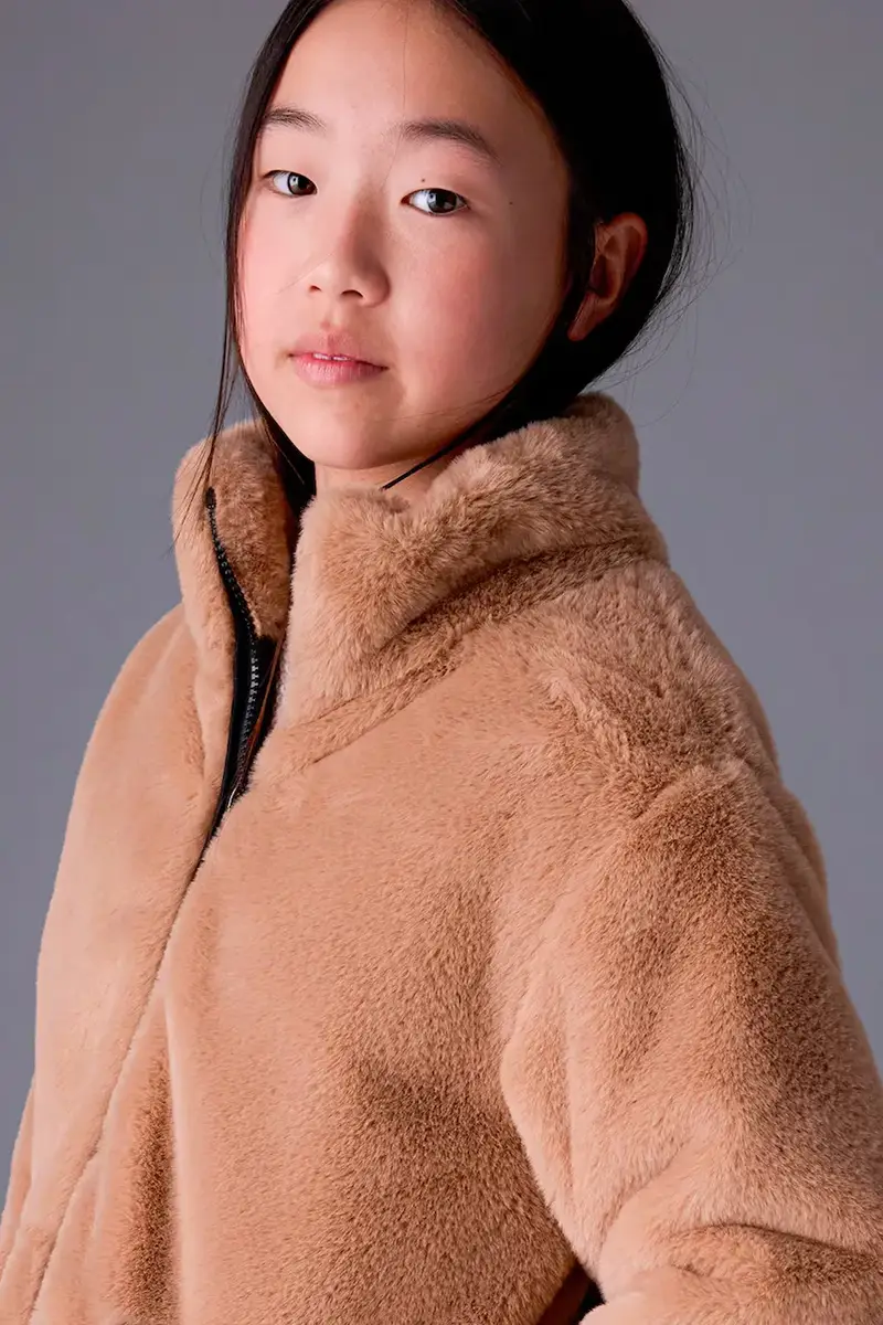 giacca per bambini Marrone miniatura 5