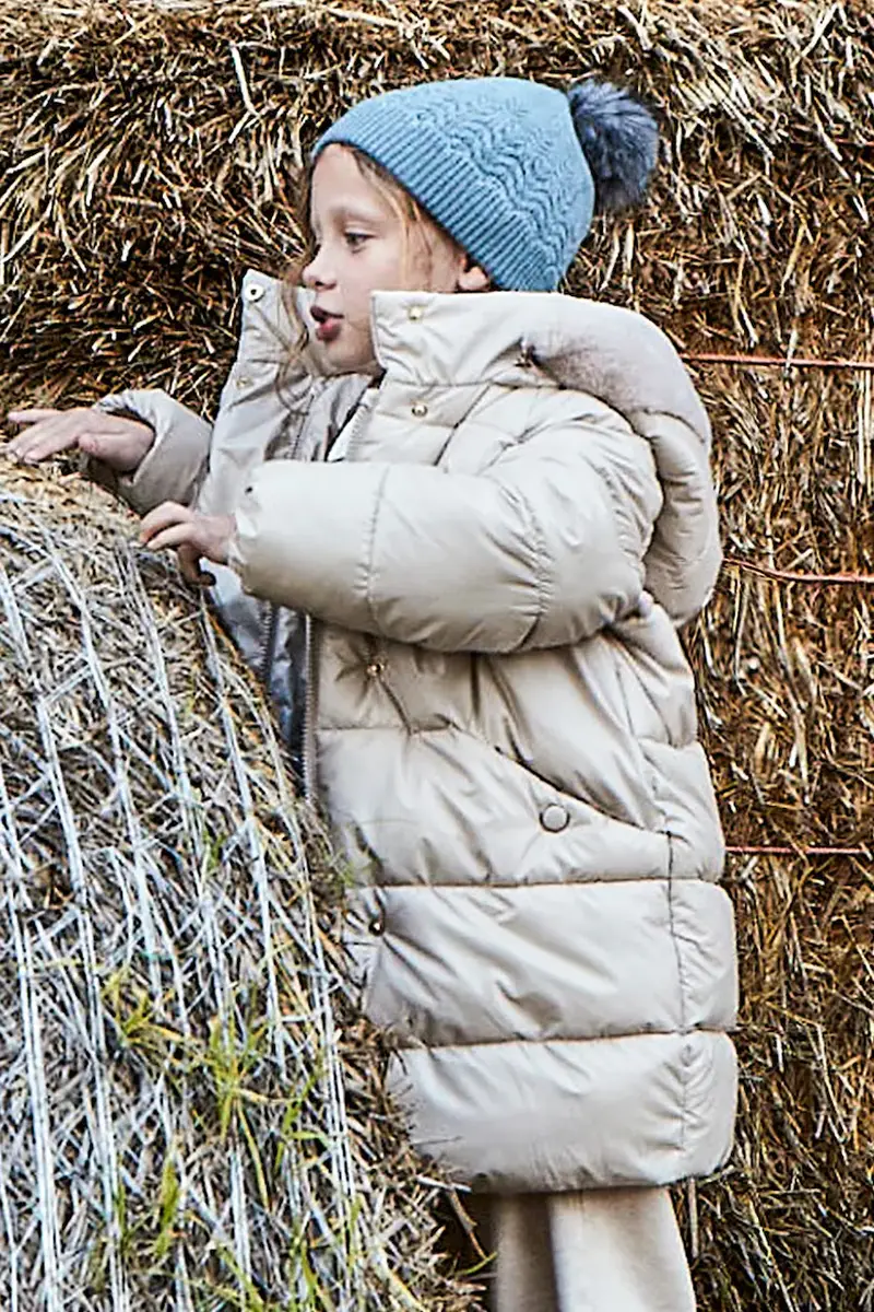 giacca per bambini Marrone miniatura 4