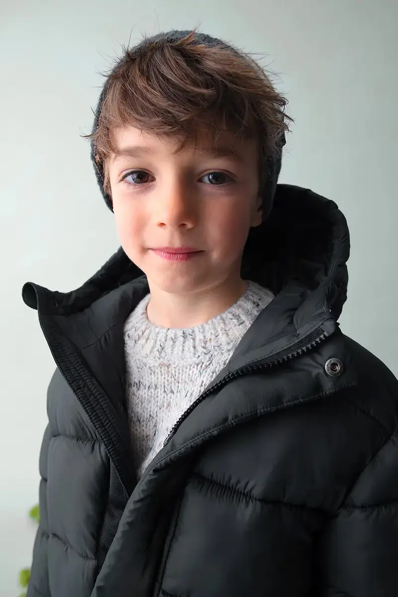 giacca per bambini Nero miniatura 5