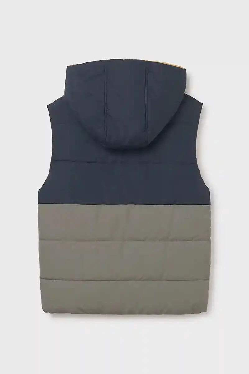 gilè bilaterale bambino/a colore verde 7306 miniatura 3