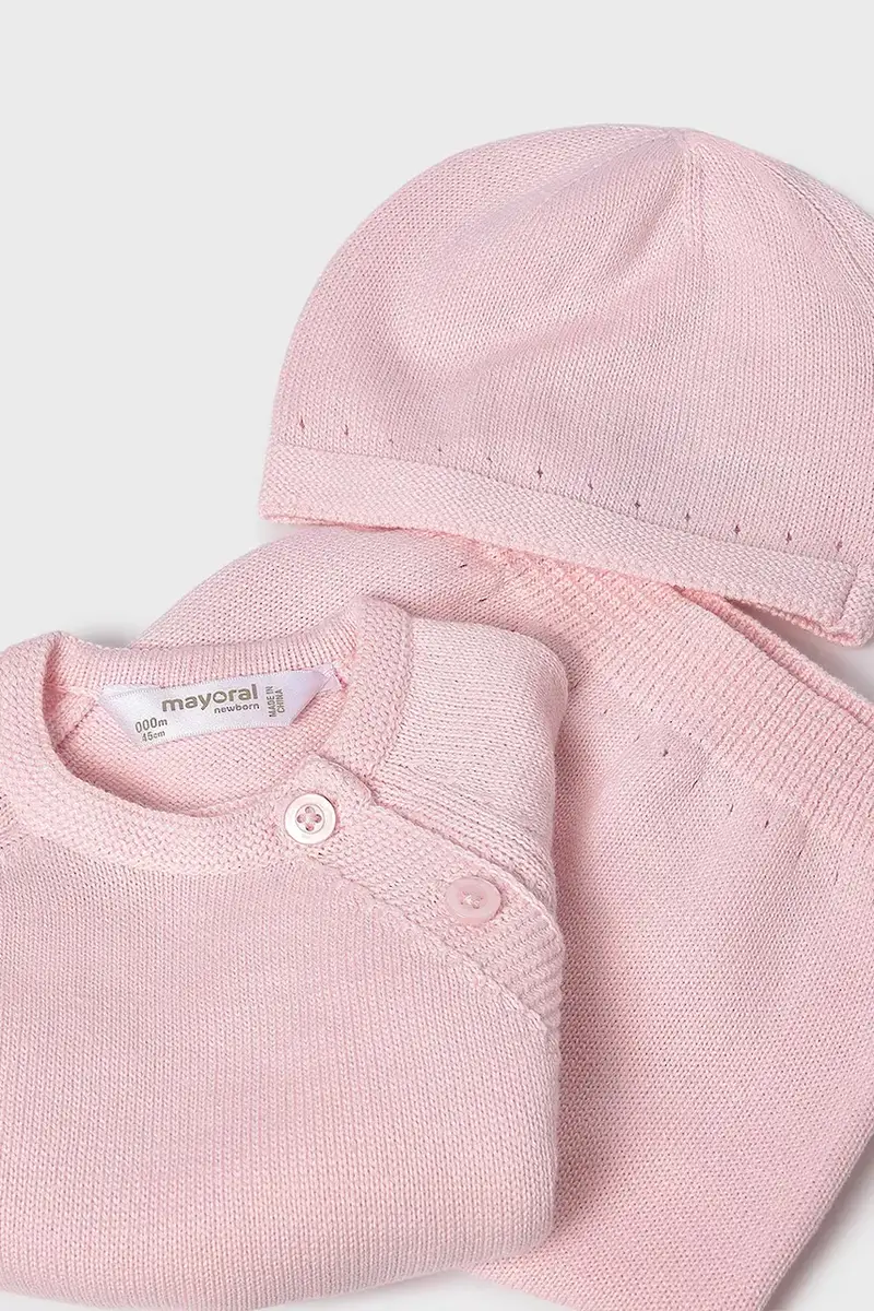 completo in cotone neonato/a Rosa miniatura 2