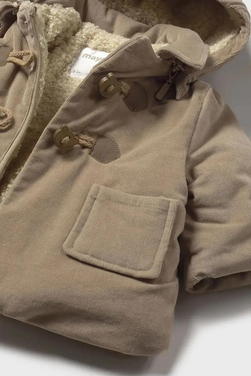 giacca neonato/a colore marrone 2411 miniatura 4