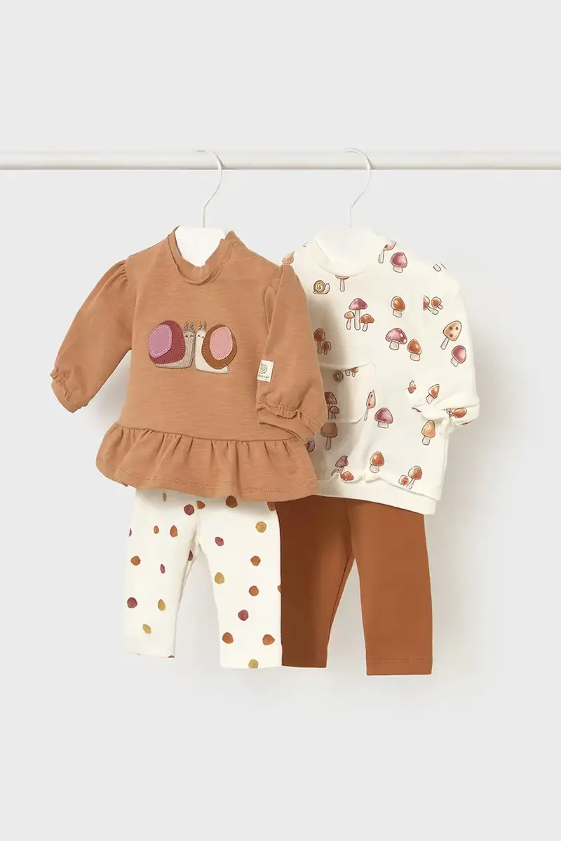 set per bambini colore marrone 2710