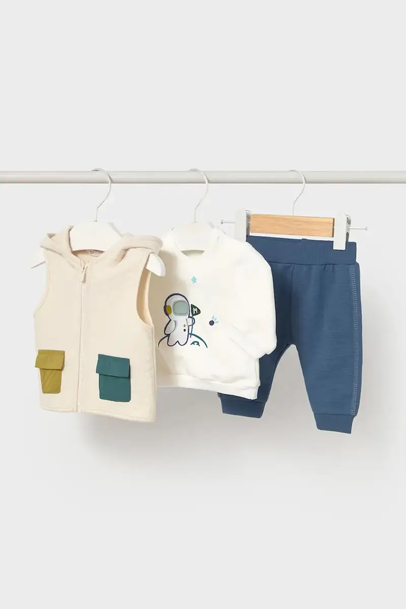 set per bambini pacco da 3 Beige
