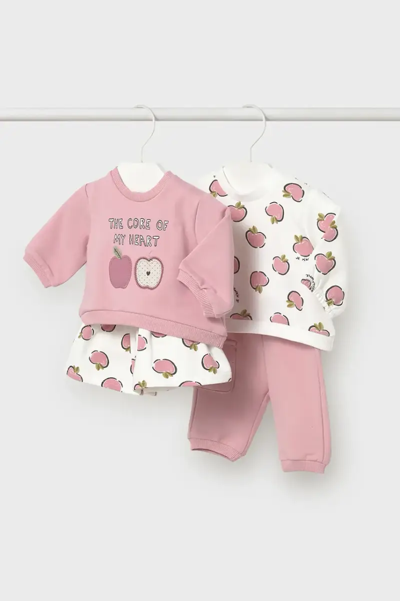 set per bambini pacco da 4 colore rosa 2630