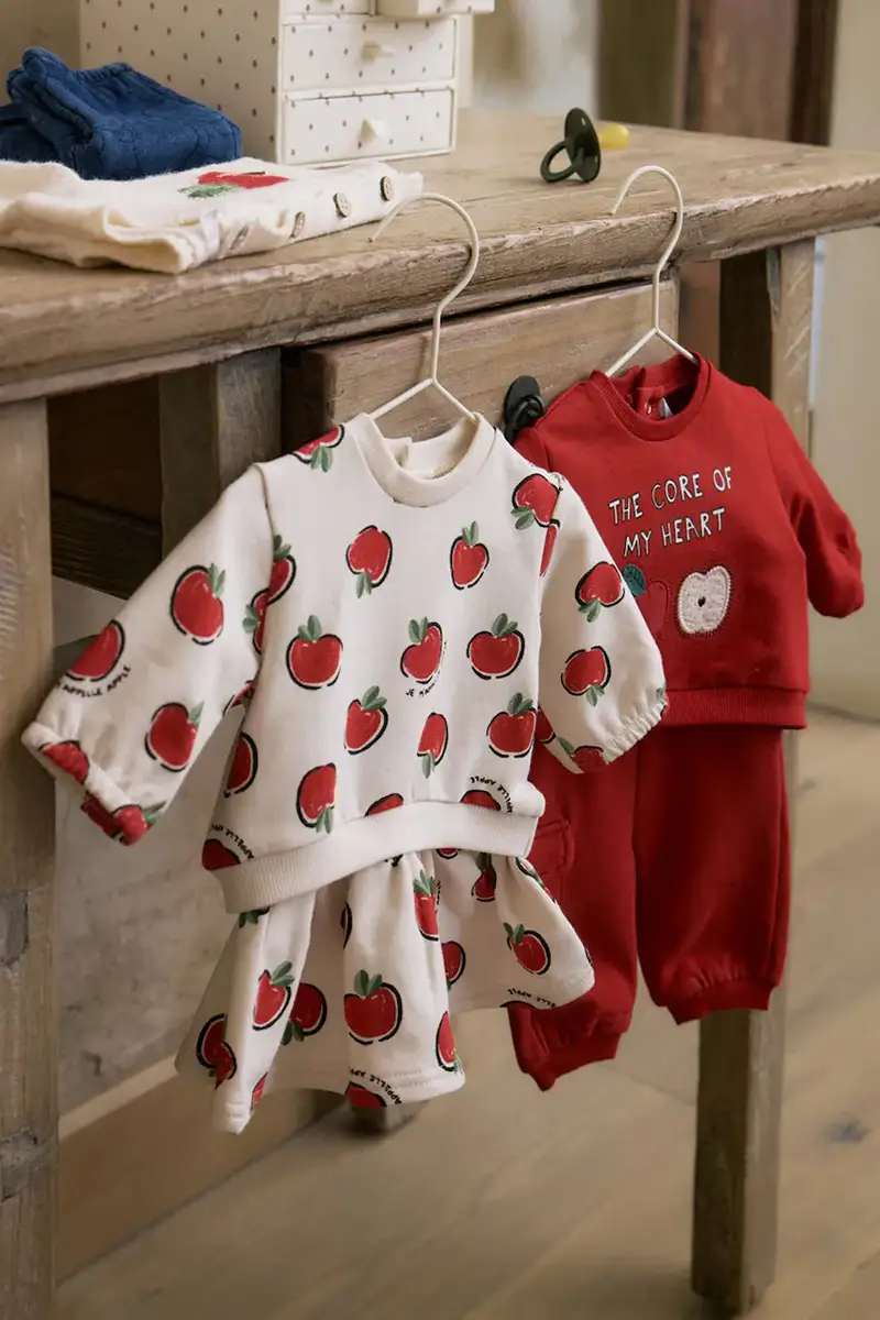 set per bambini pacco da 4 colore rosso 2630 miniatura 5