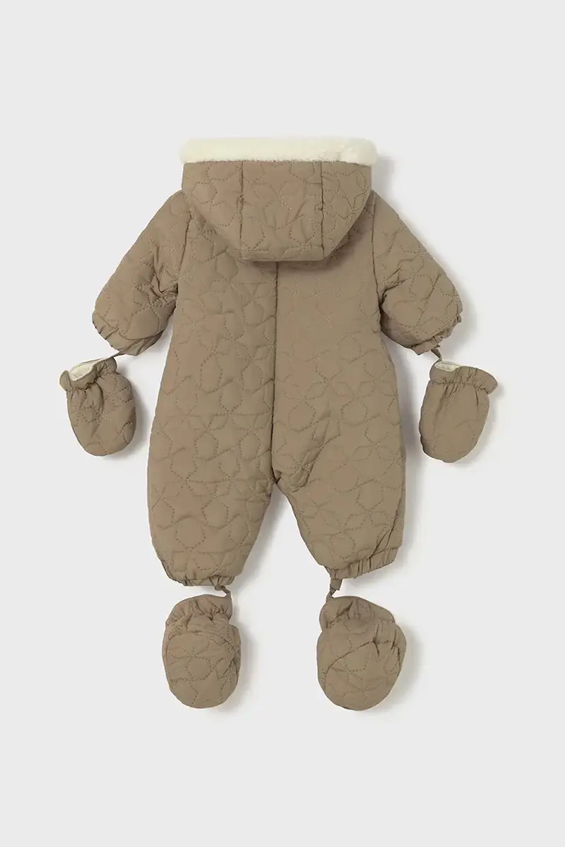 tuta neonato colore marrone 2615 miniatura 2