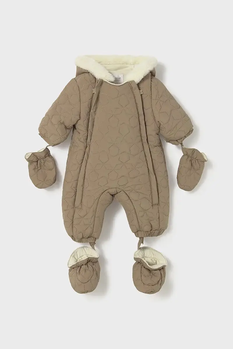 tuta neonato colore marrone 2615