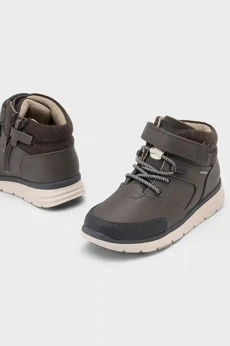 scarpe invernali bambini colore marrone 46603 miniatura 2