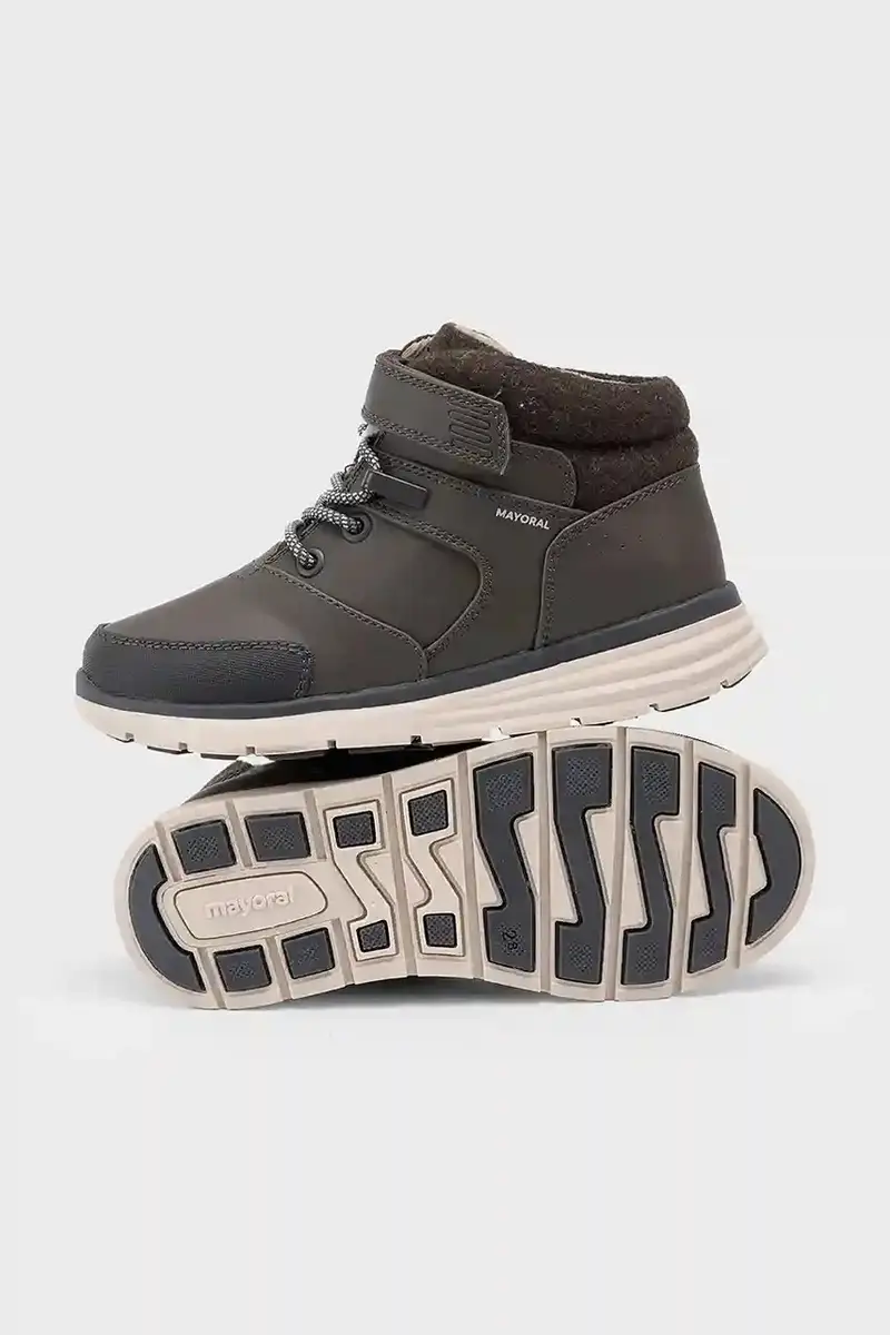 scarpe invernali bambini colore marrone 46603 miniatura 3