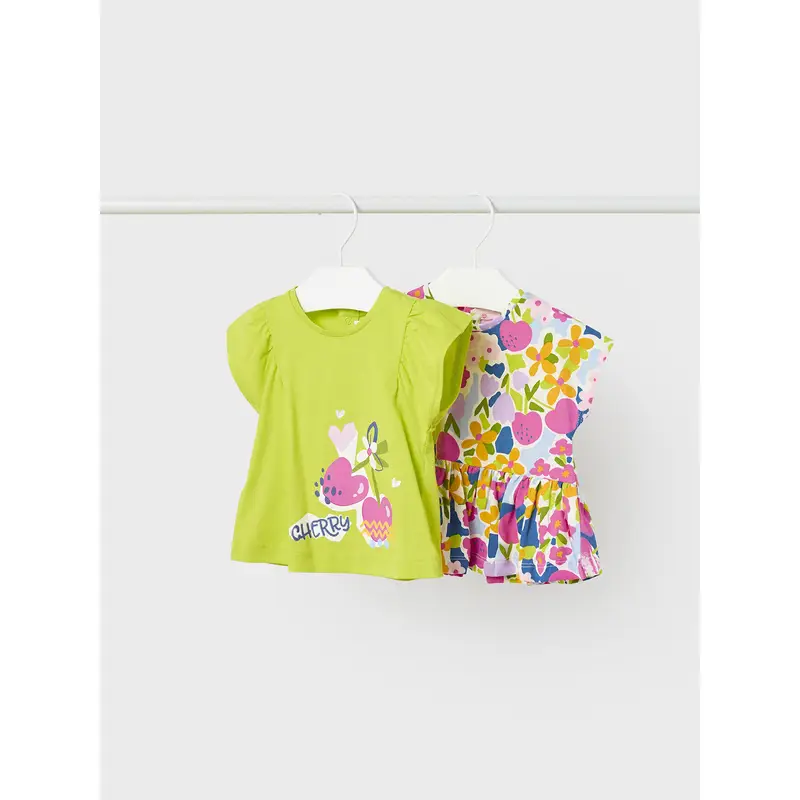 Set di 2 T-shirt 1011 Multicolore