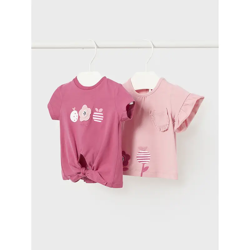 Set di 2 T-shirt 1097 Rosa Regular Fit