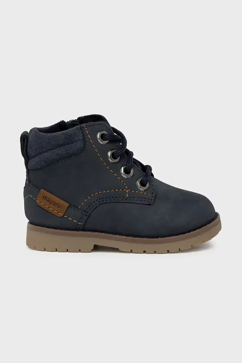stivali invernali in nubuck per bambini Blu navy