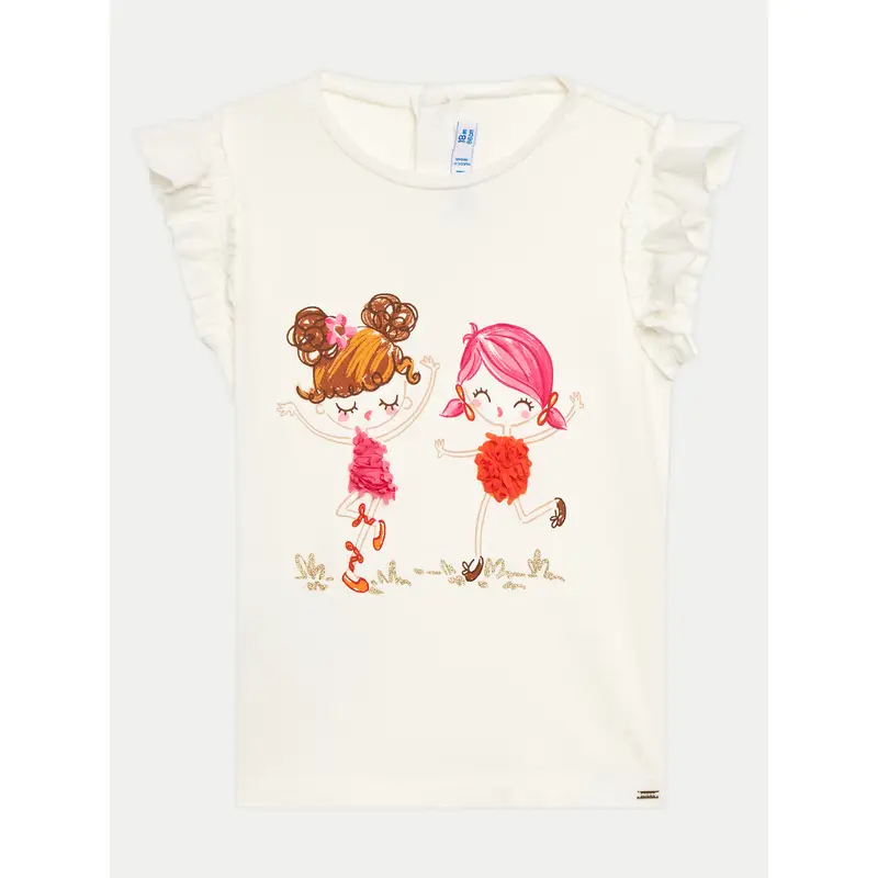 Mayoral T-shirt Beige 3206072