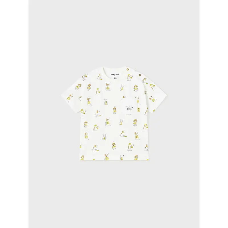 Mayoral T-shirt Bianco 3201816