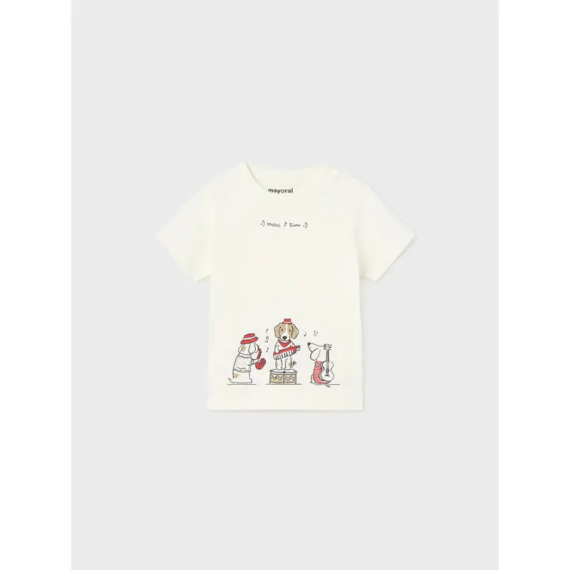 Mayoral T-shirt Bianco 3201819