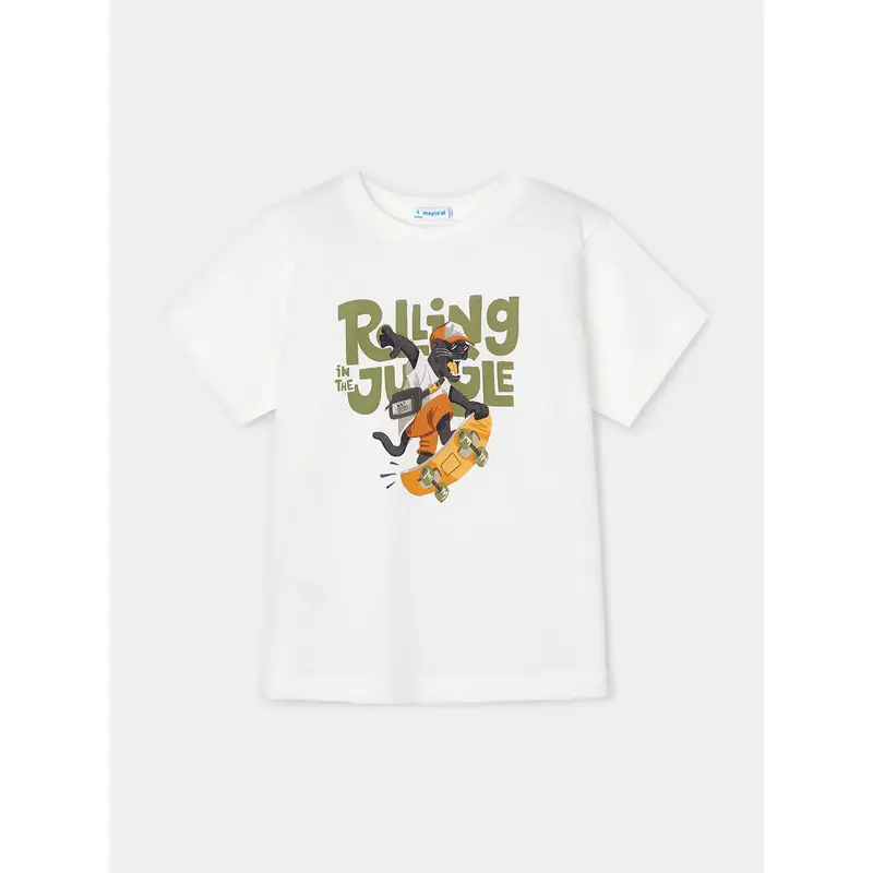 Mayoral T-shirt Bianco 4206540