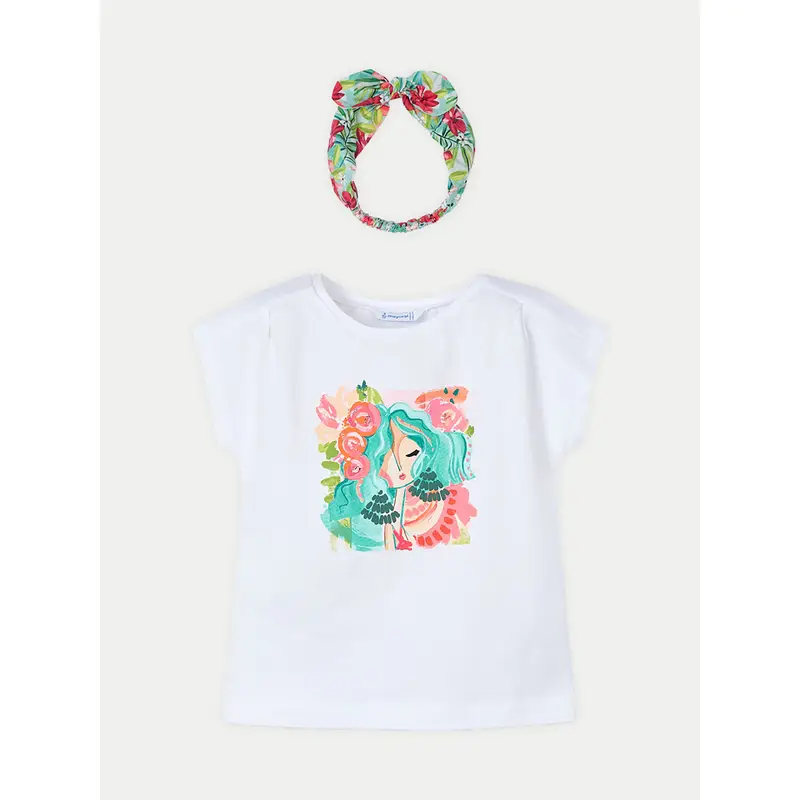 Mayoral T-shirt Bianco 3222263