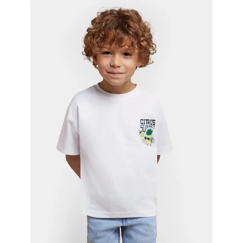 Mayoral T-shirt Bianco 4261123