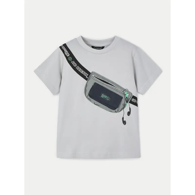 T-shirt 3036 Grigio Regular Fit